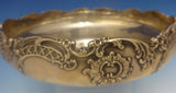 Dresden by Whiting Sterling Silver Fruit Bowl Applied Floral/Scroll Motif #0352