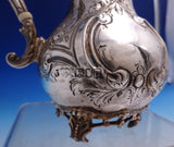 Martin Hall and Co English Victorian Sterling Silver Tea Set 5pc 3D Bird (#8710)