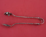 Iris by Durgin-Gorham Sterling Silver Ice Tong w/ Pierced Spoon and Claw 7 3/8"