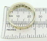 Men''s Diamond Ring Band 14k White Gold 1ct Genuine Natural Jewelry (#J2724)