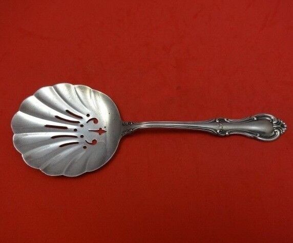 Joan of Arc by International Sterling Silver Tomato Server Shell Bowl Pierced 9"