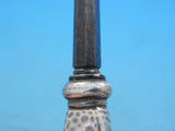 Lap Over Edge Acid Etched by Tiffany Sterling Silver Button Hook Flowers 8 1/2"