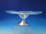 Old French by Duchin Creations Sterling with Crystal Cake Stand c.1960 (#5994)