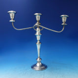Old French by Gorham Sterling Silver Candelabra 3-Light #638 c.1940 (#6197)