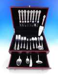 Primrose by International Sterling Silver Flatware Set 8 Dinner Service 53 pcs