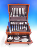 Bernadotte by Georg Jensen Sterling Silver Flatware Set 8 Service 54 pcs Dinner