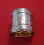 Hindostanee by Gorham Sterling Silver Napkin Ring GW BC w/Butterfly and Foliage