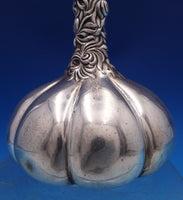 Chrysanthemum by Shiebler Sterling Silver Liquor Bottle #2319 8 1/4" (#8118)