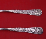 Vine by Tiffany and Co Sterling Silver Salad Serving Set Grape Motif 10" w/ Mono