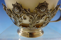 Chrysanthemum by Tiffany and Co Sterling Silver Tea Cup with Lenox Liner (#2634)