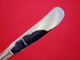 Breton Rose by International Sterling Silver Butter Spreader HH Set 8 pcs 6 1/4"