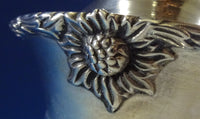 Chrysanthemum by Tiffany and Co Sterling Silver Vase 13" Tall (#2633)