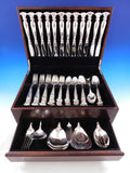 Romance of the Sea Wallace Sterling Silver Flatware Set Shell Motif Dinner 70 pc