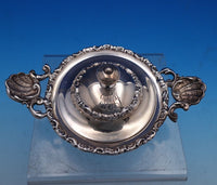 Sea Motif by Mauser Sterling Silver Terrapin Bowl with Cover Underplate (#7896)