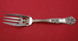 Yetive by Mount Vernon Sterling Silver Salad Fork Fancy Pierced 6" Flatware