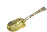 Lap Over Edge Mixed Metals by Tiffany and Co Sterling Silver Salad Serving Spoon