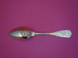 German Sterling by Various Makers Sterling Dinner Spoon vermeil w/ fruit 8"