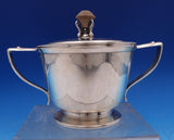 International Sterling Silver Tea Set 6pc with Teak Handles Modernism (#0482)