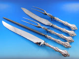 Old Orange Blossom by Alvin Gor Sterling Silver Flatware Set 12 Service 207 pcs