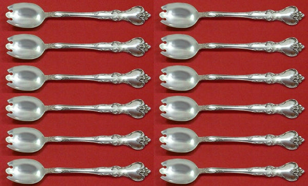 Savannah by Reed and Barton Sterling Silver Dessert Fork Set of 12pcs Custom 6"