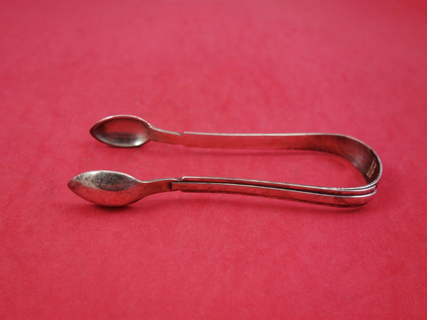 Arvesolv by Hans Hansen Danish Sterling Silver Sugar Tong 4 1/4" #18 Serving