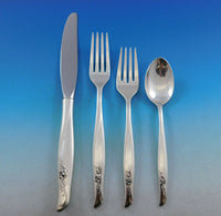 Sea Rose by Gorham Sterling Silver Flatware Set 12 Service 53 pieces Modern