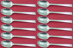 Continental by International Sterling Silver Teaspoon Set 12 pieces 6"