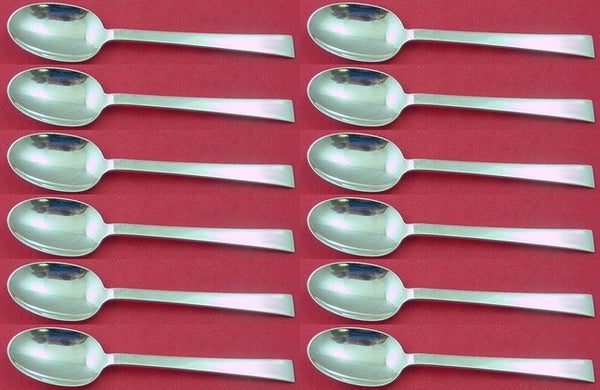 Continental by International Sterling Silver Teaspoon Set 12 pieces 6"