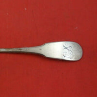 Tipt by John Ward Coin Silver Sugar Sifter Ladle circa 1830 6 1/4" Heirloom