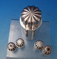 Bernadotte by Georg Jensen Sterling Silver Salt Pepper Seasoning Set 5pc (#7471)