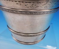 Gorham Sterling Silver Sugar Bucket / Ice Bucket #775 Bright-Cut c1871 (#3472)