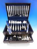 Silver Thread by Hingelberg Danish Sterling Silver Flatware Set Service 104 pcs