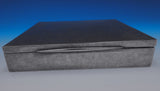 Buccellati Italian .800 Silver Cigar Box Textured with Velvet Interior (#8937)