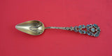 Enameled Sterling by French and Franklin Mfg Co Sterling Grapefruit Spoon 5 1/4"