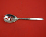 Summer Song by Lunt Sterling Silver Serving Spoon Pierced Ovoid Original 8 1/4"
