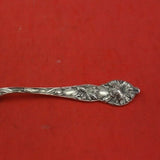 Floral by Watson Sterling Silver Teaspoon with Chrysanthemum "Dayton Ohio" 6"