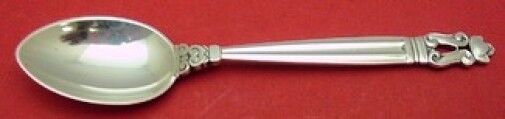 Acorn by Georg Jensen Sterling Silver Teaspoon Small 5 1/8" Flatware Heirloom