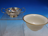 Chantilly by Gorham Sterling Silver Coffee Cup #A8179 with Lenox Liner (#8624)