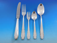 Homag 90 German Silverplated Flatware Set Vintage 51 pieces