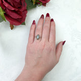 14k Gold 1.33ct Marquise Genuine Natural Aquamarine and Diamond Ring (#J7204)