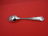 Barocco by Wallace-Italy Sterling Silver Pierced Serving Spoon 10" original