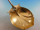 Isis by Gorham Sterling Silver Gravy Ladle Gold Washed w/ Snake and Wings 8 1/2"