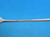 Lap Over Edge Acid Etched by Tiffany Sterling Silver Cocktail Fork Leaves 5 1/2"