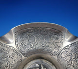 Dutch .833 Silver Ashtray with Figural People Chased Scrollwork 1.53 ozt (#6543)