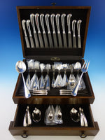 Queen Ann by Worcester Sterling Silver Dinner Flatware Set Service 68 pc England
