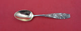 Flora by Shiebler Sterling Silver Demitasse Spoon GW w/ forget me not 4 1/4"
