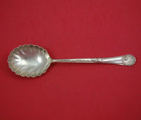 Walker and Hall English Sterling Silver Berry Spoon 4pc Set 8 3/4" in Fitted Box