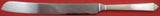 Pyramid by Georg Jensen Sterling Silver Bread Knife HH WS Custom Made 13"
