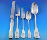 Palm by Tiffany & Co Sterling Silver Flatware 12 Set 54 pcs Dinner EGB Monogram