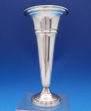 Talisman Rose by Frank Whiting Sterling Silver Vase #1909 9" x 4 1/2" (#8120)